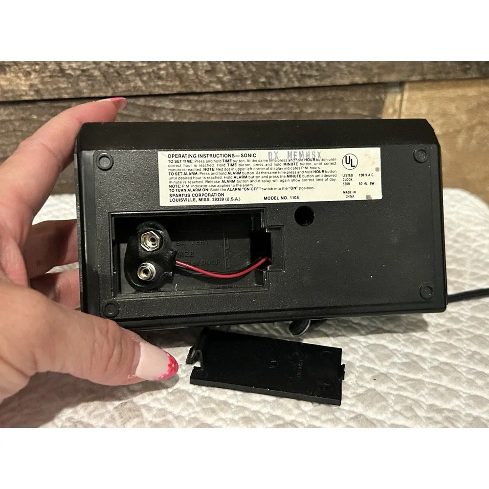 Spartus vintage alarm